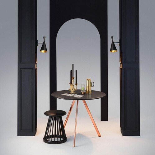 Tom Dixon - Beat Wall Black - Applique murale