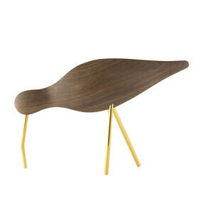 Normann Copenhagen - Jubiläumsedition Shorebird Figur Walnuss L