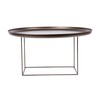NORR 11 - Duke Large - Table d'appoint Ø 90cm - bronze/table démontable/H: 43cm