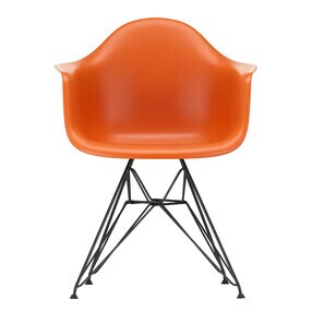 Vitra - Eames Plastic Armchair DAR RE Gestell schwarz