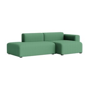 HAY - Mags 2,5-Sitzer Sofa mit niedriger Armlehne rechts 246x127,5cm