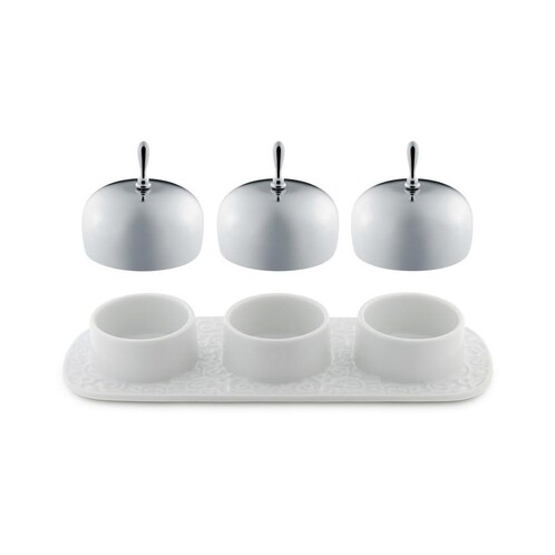 Alessi - Dressed - Ensemble de 3 bols de marmelade