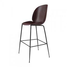 Gubi - Beetle Bar Chair Barhocker Schwarz 118cm