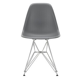 Vitra - Eames Plastic Side Chair DSR RE Chromed Base