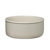 e15 - AC19 Salina - Grote schaal - zand grijs/zout-geglaceerd/handvervaardigd/h 9cm/Ø 23cm