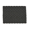 pappelina - Honey Blanket - black/vanilla/180x140cm