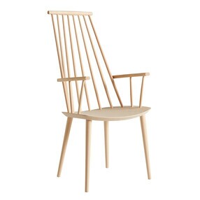HAY - Chaise avec accoudoirs J110 hêtre
