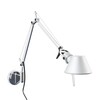 Artemide - Tolomeo Micro Parete - Applique murale - aluminium/brillant/PxH 49x41cm/Ø 11cm