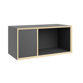 Müller Small Living - Élément d'étagère avec porte à gauche Vertiko Sixteen