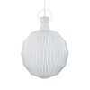 Le Klint - Le Klint 101B Pendelleuchte - weiß/Ø34cm