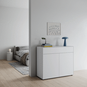 Piure - Buffet avec une porte Nex Pur Box 120x100x48cm