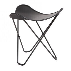 cuero - Flying Goose Pampa Hocker