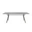 Fast - Radice Quadra Outdoor Tisch - grau metallic/Größe 2/200x90cm