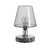 Fatboy - Fatboy Transloetje -Tafellamp met accumulator - grijs/2700K//accu duration 20St./H 25.5cm/3 different light settings