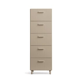 String - Relief Chest of Drawers High with Legs 41x115cm