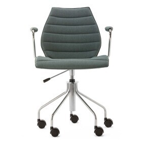 Kartell - Maui Soft Noma Bürostuhl mit Armlehnen
