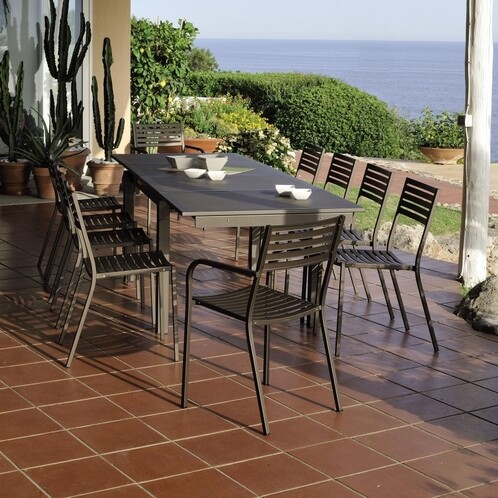 emu - Segno - Chaise de jardin avec accoudoirs
