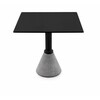 Magis - Table One Bistrot Table square - black/black/Size 1/79x79cm
