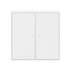 Montana - Cover Wandschrank 69,6x69,6x30cm - new white 101/lackiert/mit Einlegeboden/Incl. Wandaufhängung