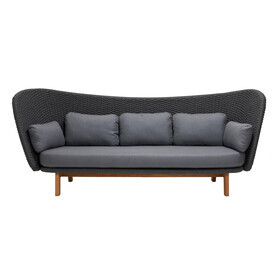 Cane-Line - Peacock Wing Outdoor Lounge Sofa 3 Seater
