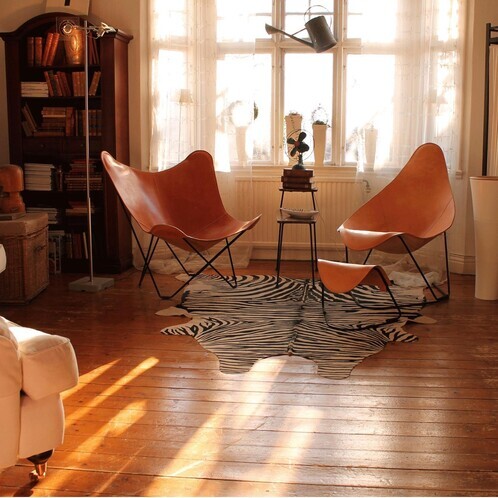 cuero - Pampa Mariposa Butterfly Chair 