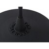 Tom Dixon - Beat Floor Black Stehleuchte  - schwarz/lackiert/Kabel schwarz/H: 168cm
