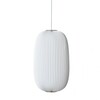 Le Klint - Lamella 2 Pendelleuchte - weiß/gold metallic/Incl. LED 20W/E27/800lm/H 52cm/Ø 30cm