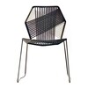Moroso - Tropicalia Chair - natural/PVC glides/frame stainless steel/54x81x56cm