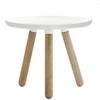 Normann Copenhagen - Tablo Side Table Ø50cm - white/frame ash tree