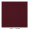 MDF Italia - Flow Slim - Fauteuil capitonné New Edition 2 - bordeaux/coupe blanche/châssis chêne/étoffe Londra R310 Col. 020/56 x 56 x 76.4 cm