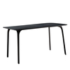 Magis - Table First Outdoor - Table rectangulaire - noir/pied de table noir/Taille 2/139x79,2cm