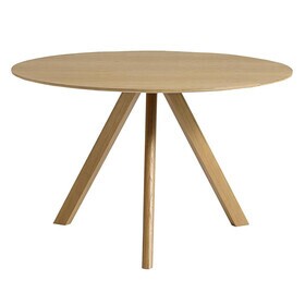 HAY - Copenhague CPH20 eettafel fineerhout Ø120cm