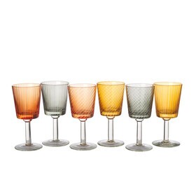 pols potten - Set de 6 verres á vin Library
