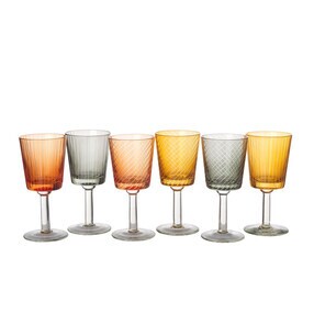 pols potten - Library wijnglas set van 6
