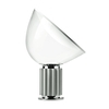 Flos - Taccia - Lampe de table LED - argent/anodisé/H:64,5cm x Ø 49.5cm/2700K/2068lm/CRI 93