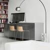 Arper - Catifa 46 0474 Bar Stool Low Unicolour Chrome