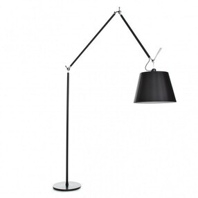 Artemide - Tolomeo Mega-Lampadaire noir interrupteur