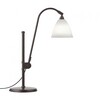 Gubi - Bestlite BL1 - Lampe de table - blanc Bone China/porcelaine Bone China/H 51-84cm, Ø 16cm/structure noir-laiton