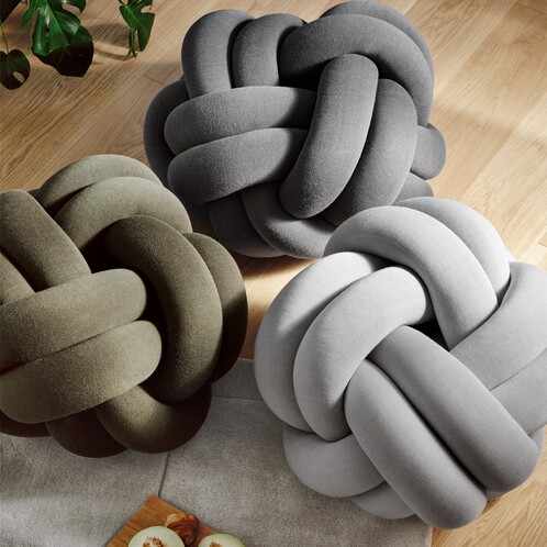 Floor knot cushion best sale