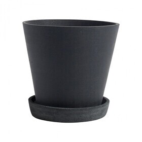 HAY - Pot à fleurs avec soucoupe L