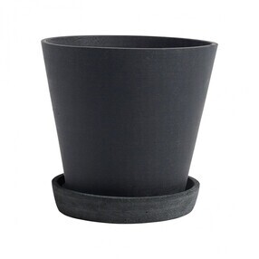 HAY - Pot à fleurs avec soucoupe L