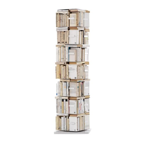 Opinion Ciatti - Ptolomeo X4 B Book Stand - white/lacquered/H197cm, 7 shelves