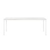 HAY - T12 Table - white/tabletop white laminate/plywood edges/200x95x74cm/frame aluminium white