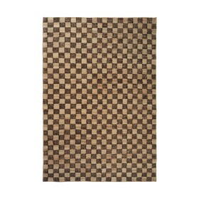 Ferm Living - Tapis en laine et jute Check 200x300cm