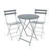 Fermob - Bistro Metaal - Tuinset - onweergrijs/tafel Ø60cm