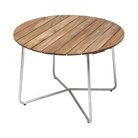 Grythyttan - 9A 100 Garden Dining Table Ø100cm Teak