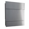 Radius - Letterman 5 - Boîte aux Lettres - inox/with newspaper shelf/H x B x T: 47.5 x 40 x 11.5cm