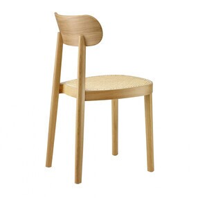 Thonet - 118 stoel met vlechtwerk