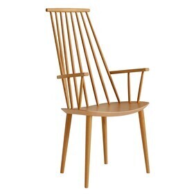 HAY - Chaise avec accoudoirs J110 chêne