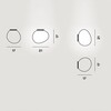 Foscarini - Gregg Midi LED Wand-/Deckenleuchte